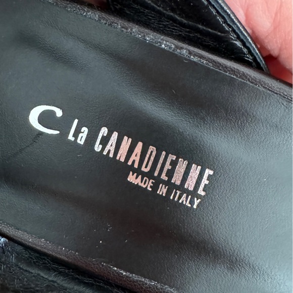 New ROVER SANDAL (BLACK) - LA CANADIENNE Leather - Picture 10 of 11